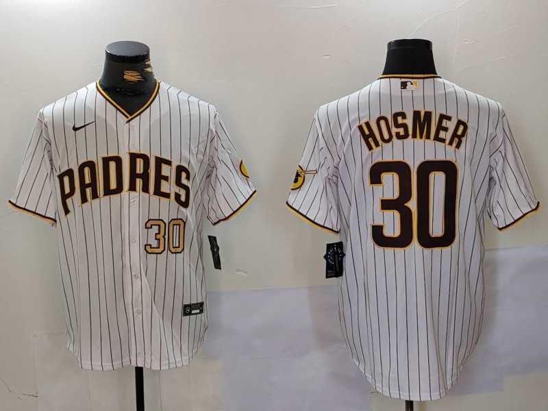 Men's San Diego Padres #30 Eric Hosmer White Stitched Cool Base Nike Jerseys,We sell and wholesale Men's San Diego Padres #30 Eric Hosmer White Stitched Cool Base Nike Jerseys on line form chian!